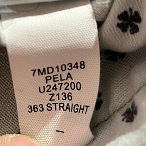 Lucky Brand 363 Straight jeans 33x32 light blue